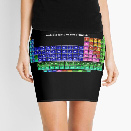 #Mendeleev's #Periodic #Table of the #Elements Mini Skirt