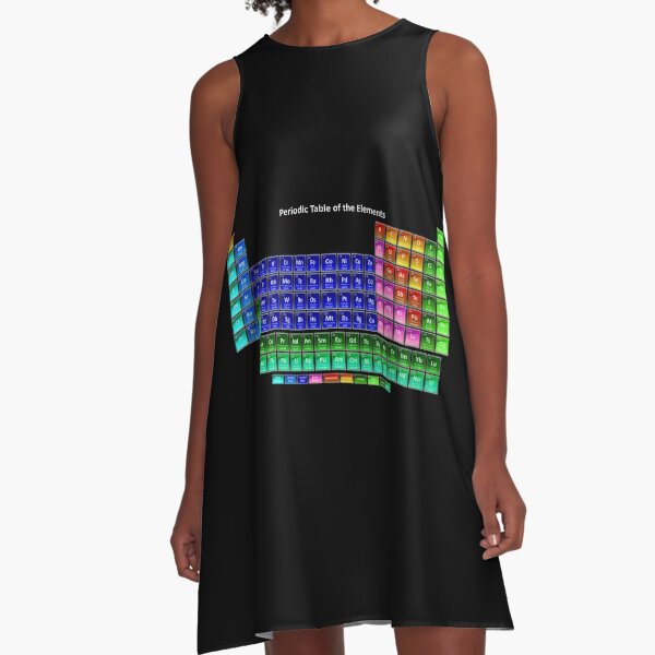 #Mendeleev's #Periodic #Table of the #Elements A-Line Dress