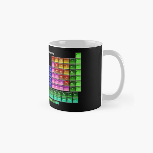 #Mendeleev's #Periodic #Table of the #Elements Classic Mug