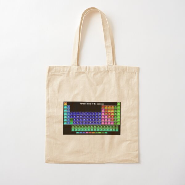 #Mendeleev's #Periodic #Table of the #Elements Cotton Tote Bag