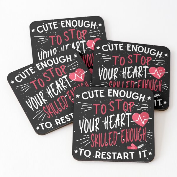 Item preview, Cute Enough To Stop Your Heart Skilled Enough To Restart It designed and sold by overstyle.