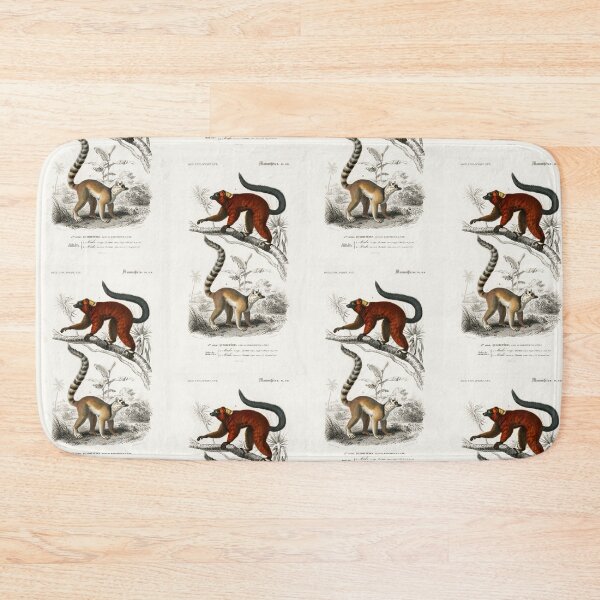 Item preview, Lemurs vintage illustration  designed and sold by Vintage Designs +.