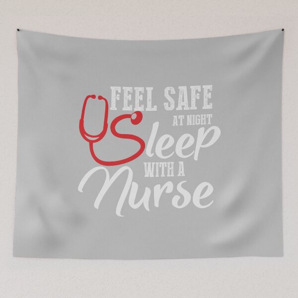 Item preview, Feel Safe At Night Sleep With A Nurse designed and sold by overstyle.
