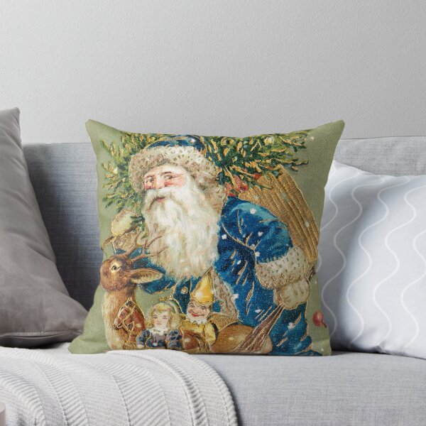 Item preview, Santa and his reindeer at Christmas designed and sold by Vintage Designs +.