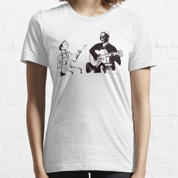 Young Pete Seeger and old Huddie Lead Belly Essential T-Shirt