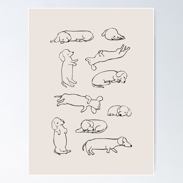 Item preview,  More Sleep Dachshund designed and sold by Huebucket.