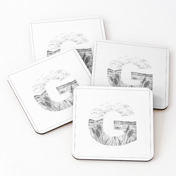 Item preview, nk-Drawn Alphabet - Letter G designed and sold by This Inkling.