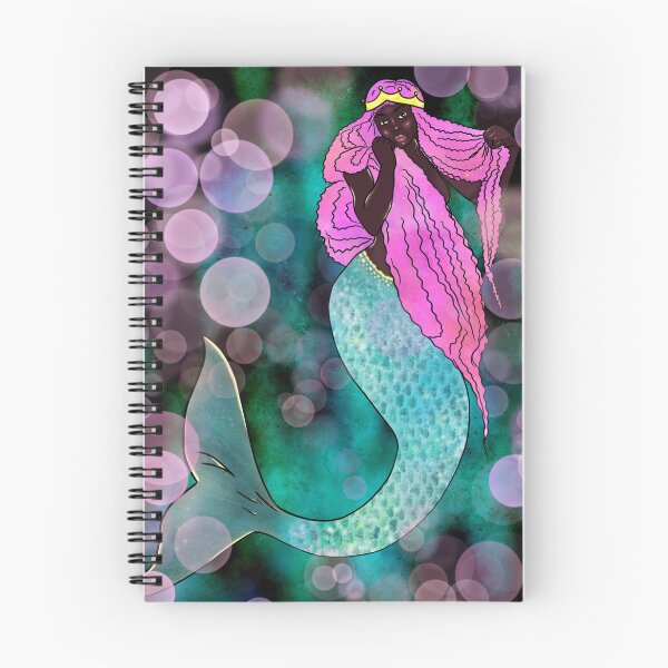 Item preview, black mermaid Pink designed and sold by reasonablemunki.