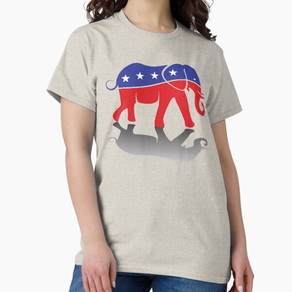 Item preview, Republican Elephant American Flag designed and sold by MonkeyBusinessC.