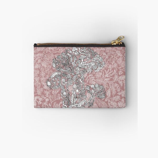 Item preview, Fungi - Evolution - Pink Background designed and sold by EvolutionPoster.