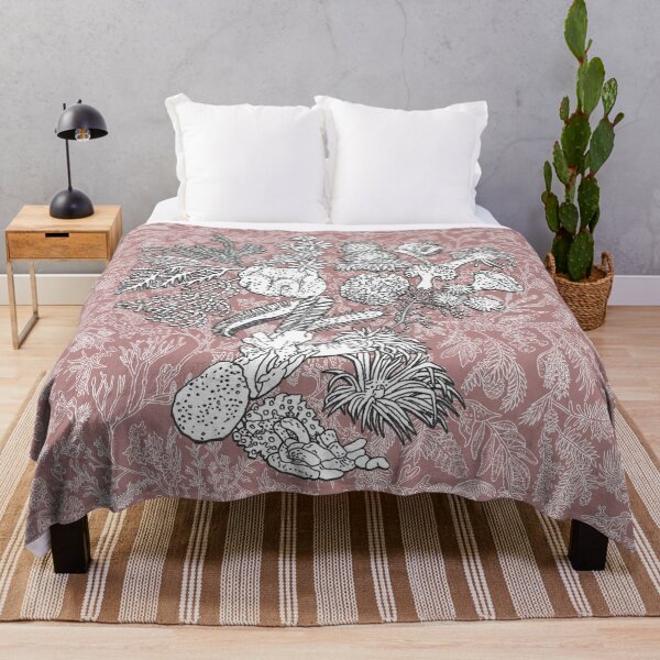 Item preview, Anthozoa - Coral - Evolution - Pink Background designed and sold by EvolutionPoster.
