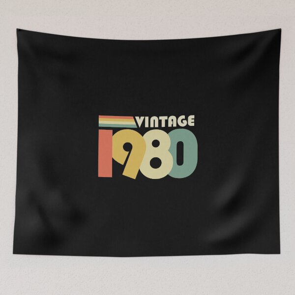 Item preview, Vintage 1980, 44th Birthday Gift v2 designed and sold by RicardoTito.