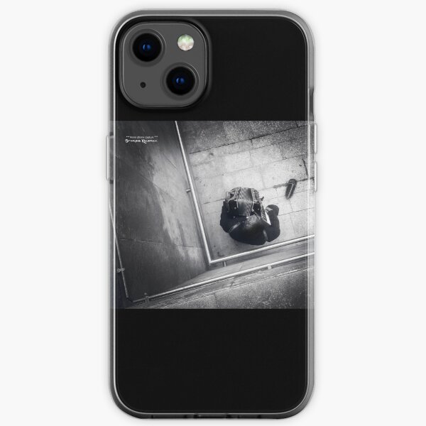 Misery of a vagabond musician (Mobile phone capture) iPhone Soft Case