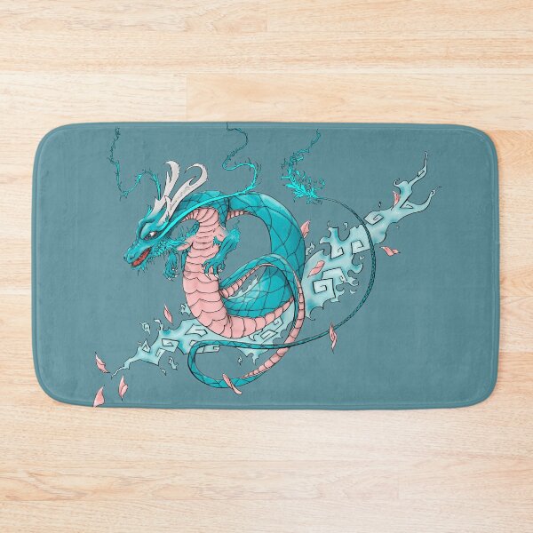 Item preview, Dragon Tattoo Art, Aqua designed and sold by Jarrod Vandenberg.