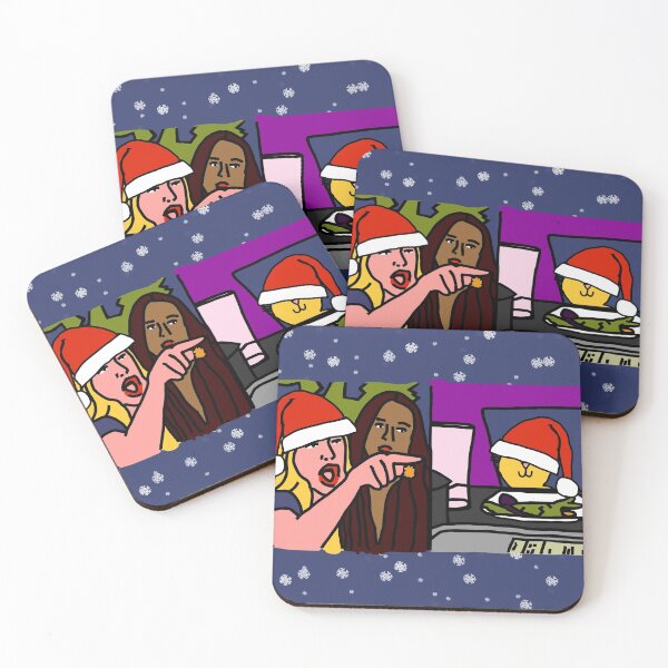 Item preview, MERRY CHRISTMAS from the Yelling Woman and Yellow Cat designed and sold by ellenhenry.