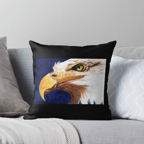 Item preview, Eagle Watercolor Portrait designed and sold by MMc Buck.