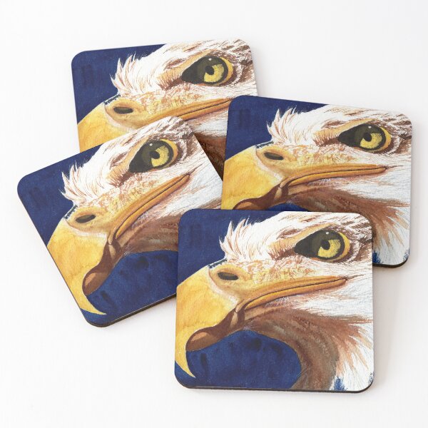 Item preview, Eagle Watercolor Portrait designed and sold by MMc Buck.