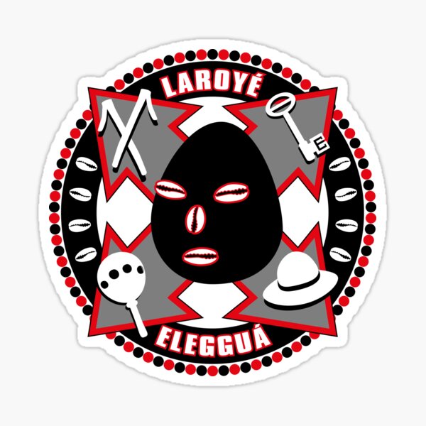 Eleggua el guardián Pegatina