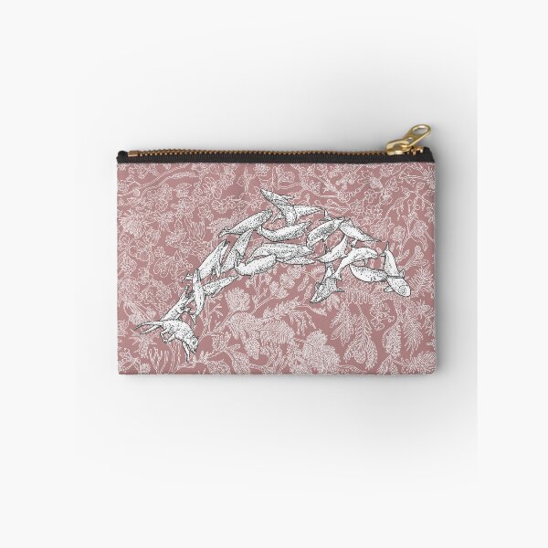 Item preview, Cetacea - Whales and Dolphins - Evolution - Pink Background designed and sold by EvolutionPoster.
