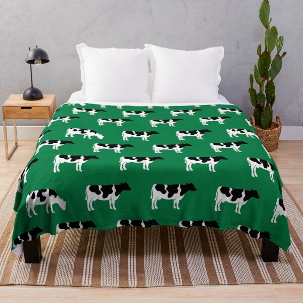Item preview, Cows - farm - dairy cows on green designed and sold by littlearrow.