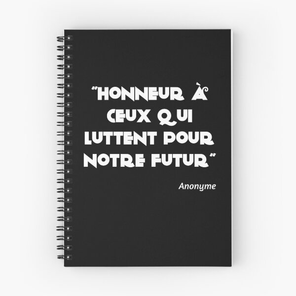 Aperçu de l'œuvre T-shirt inspirant honneur à ceux qui luttent pour notre futur créée et vendue par Swiftiana.