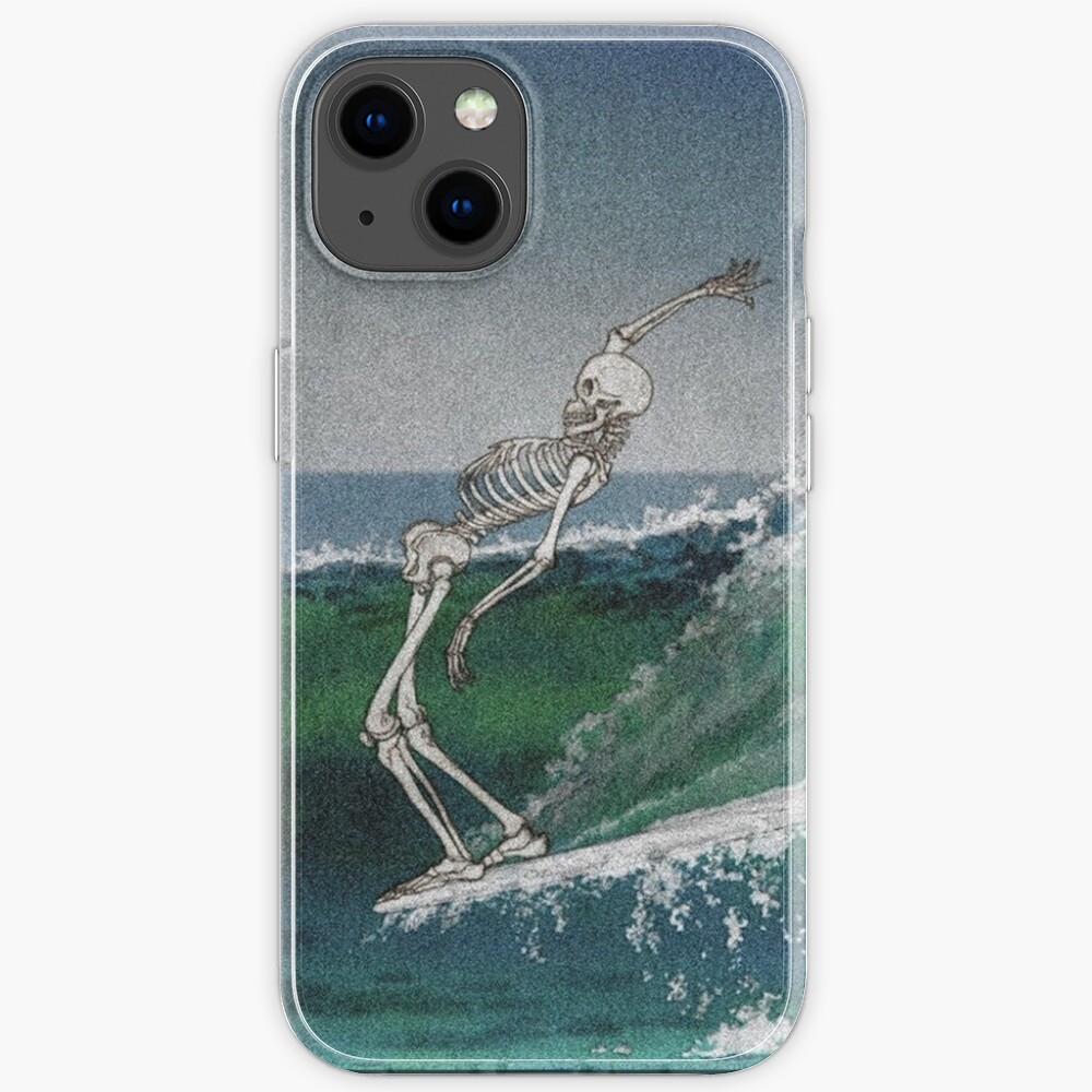 Ride the wave iPhone Case