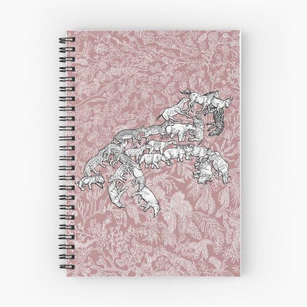 Item preview, Perissodactyla -  Evolution - Pink Background designed and sold by EvolutionPoster.