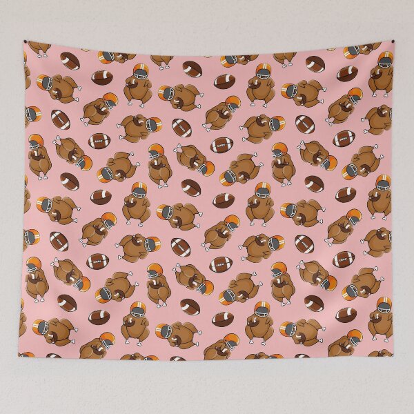 Item preview, Football Turkey - pink designed and sold by littlearrow.