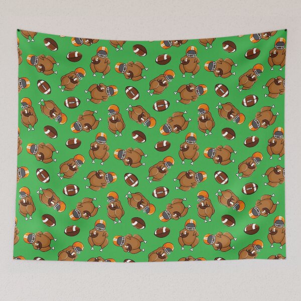 Item preview, Football Turkey - green designed and sold by littlearrow.