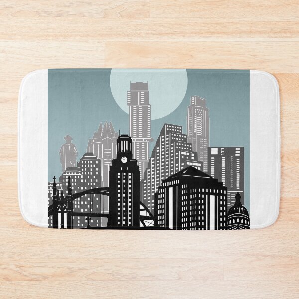 Item preview, austin skyline designed and sold by BekimART2.