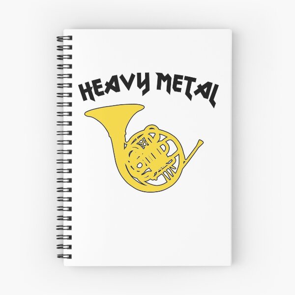 Item preview, FRENCH HORN - HEAVY METAL - funny F Horn gift designed and sold by HEJAshirts.