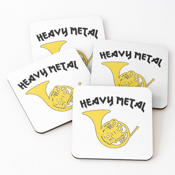 Item preview, FRENCH HORN - HEAVY METAL - funny F Horn gift designed and sold by HEJAshirts.