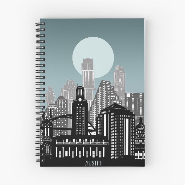 Item preview, austin skyline designed and sold by BekimART2.