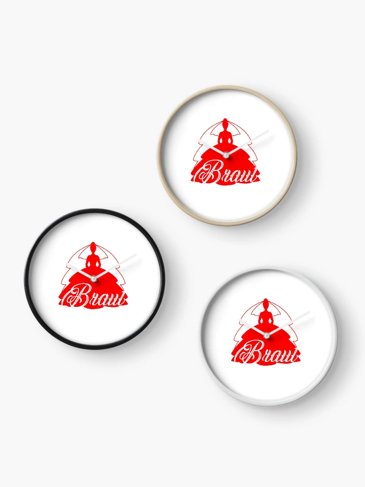 Thumbnail 3 of 4, Clock, bride designed and sold by DesignDS.
