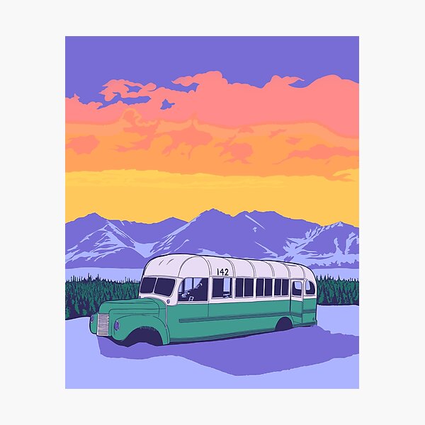 Bus 142 Poster Photographic Print
