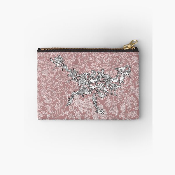 Item preview, Avialae (exc modern birds) - Evolution - Pink Background designed and sold by EvolutionPoster.
