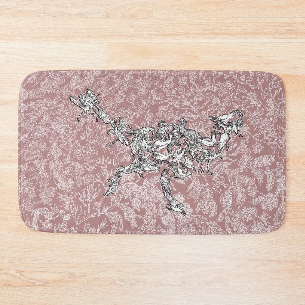 Item preview, Avialae (exc modern birds) - Evolution - Pink Background designed and sold by EvolutionPoster.
