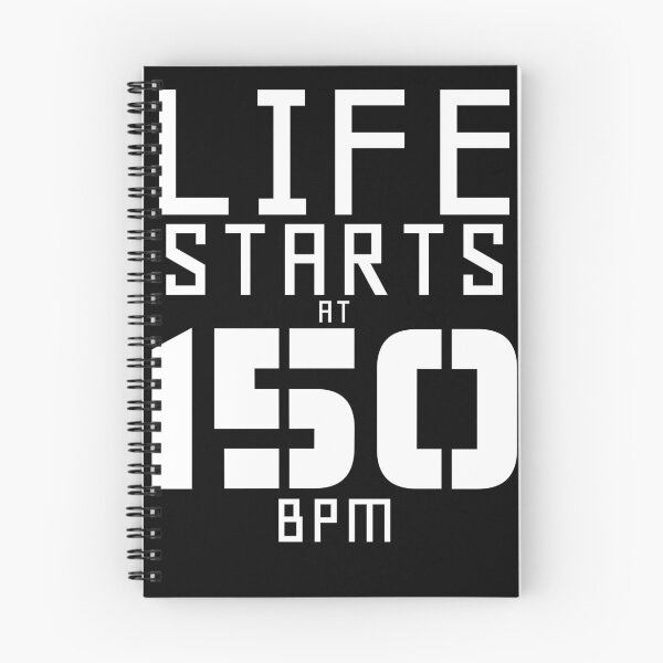 Item preview, Life starts at 150 BPM hardstyle designed and sold by designolo.