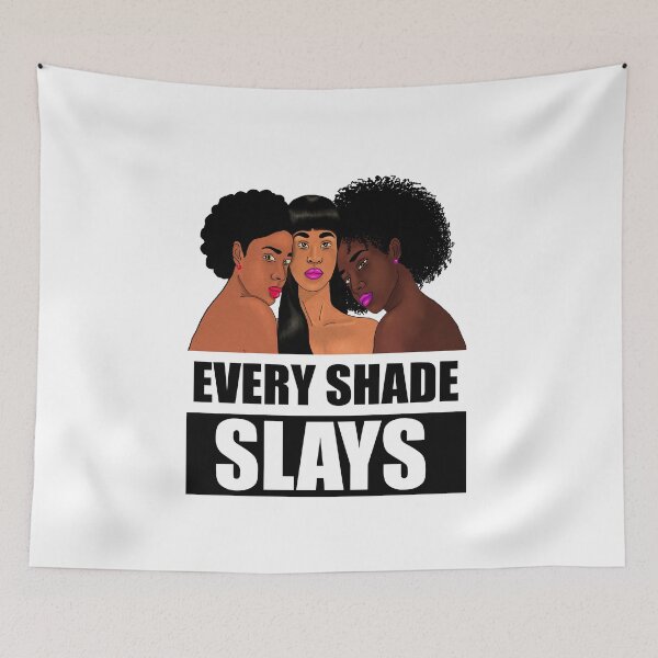 Item preview, Every Shade Slays Melanin, Afro Black Girl Magic, Drippin Melanin  designed and sold by Logiamerch.