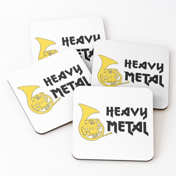 Item preview, FRENCH HORN - HEAVY METAL - funny F Horn gift designed and sold by HEJAshirts.