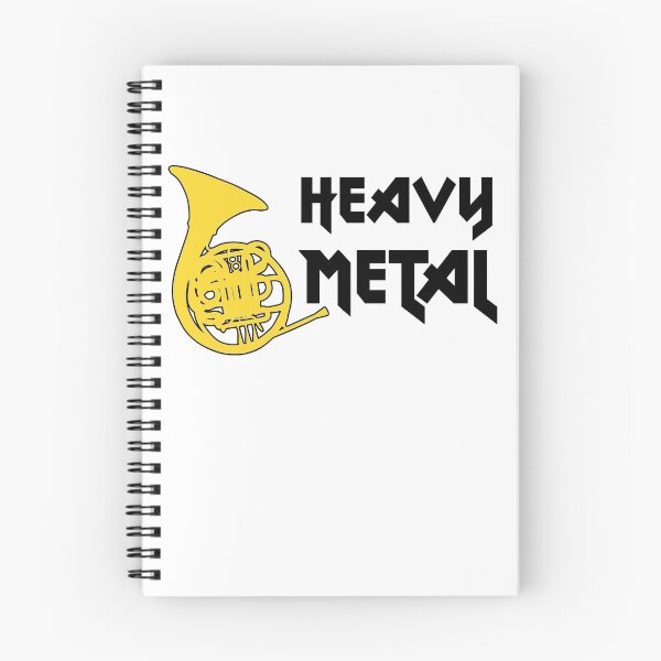 Item preview, FRENCH HORN - HEAVY METAL - funny F Horn gift designed and sold by HEJAshirts.