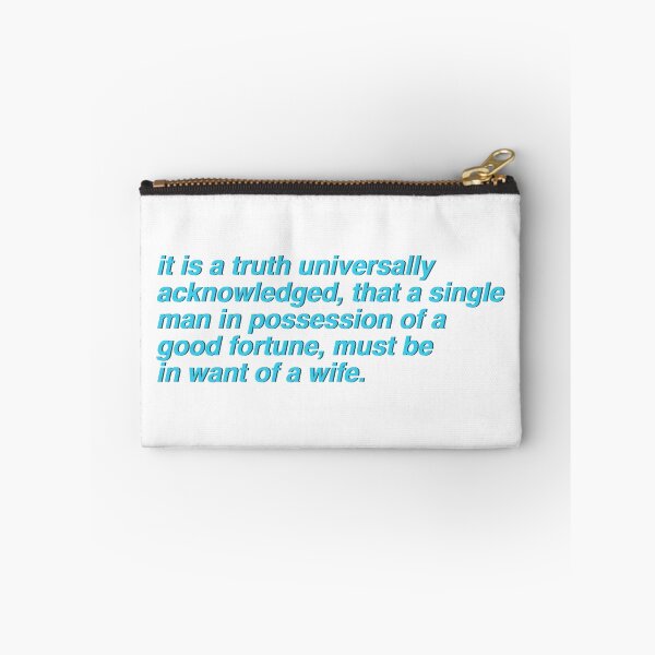 Item preview, Pride & Prejudice - it is a truth universally acknowledged, that a single man in possession of a fortune, must be in want of a wife designed and sold by gracemelon.