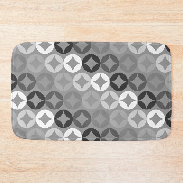 Item preview, Gray Circle Lock Print - Mid Century Modern designed and sold by Elsy's Art.