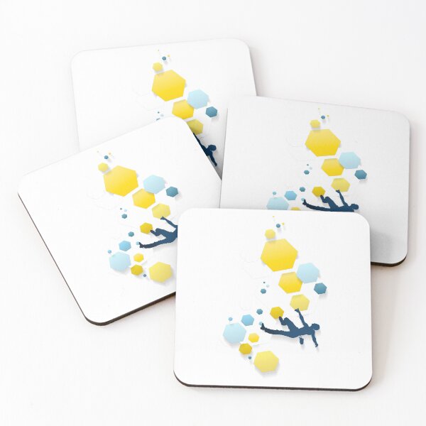 Item preview, Climbing hexagons designed and sold by Twice-in-Saigon.