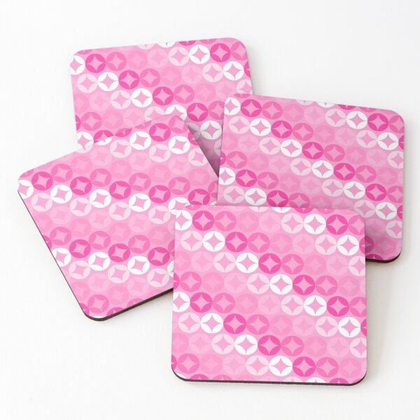 Item preview, Pink Circle Lock Print - Mid Century Modern designed and sold by Elsy's Art.