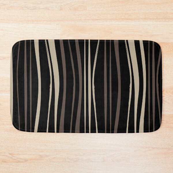 Item preview, Brown Cool Stripes Black designed and sold by MissDewi.