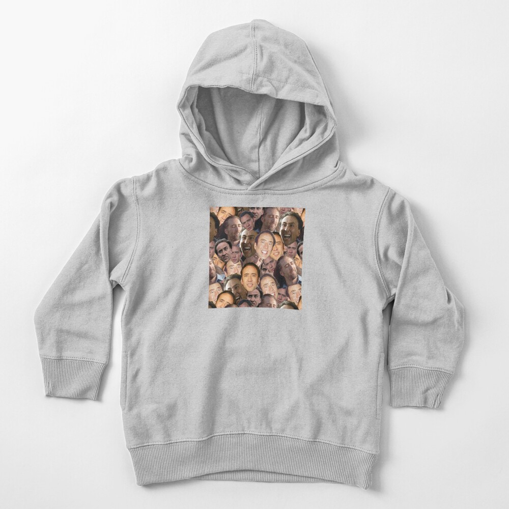 nicolas cage face hoodie