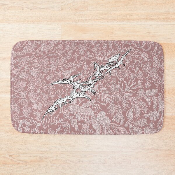 Item preview, Pterosaurs - Evolution - Pink Background designed and sold by EvolutionPoster.