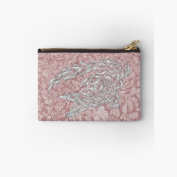Item preview, Archosauriformes (exc dinosaurs) - Evolution - Pink Background designed and sold by EvolutionPoster.