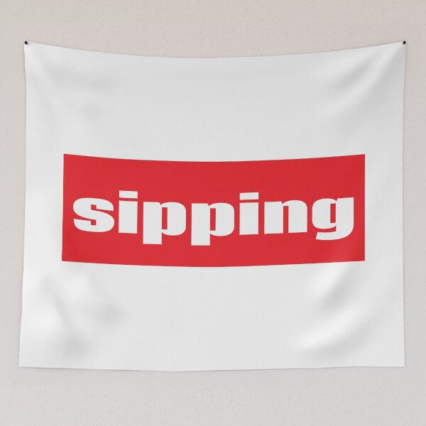 Item preview, Sipping Words Millennials Use Spilling The Tea designed and sold by ProjectX23.